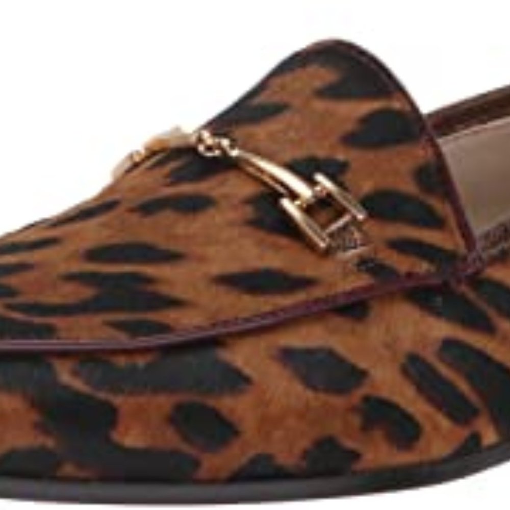 Sam Edelman NWT Loraine Calf Hair Cheetah Loafers - Picture 4 of 11